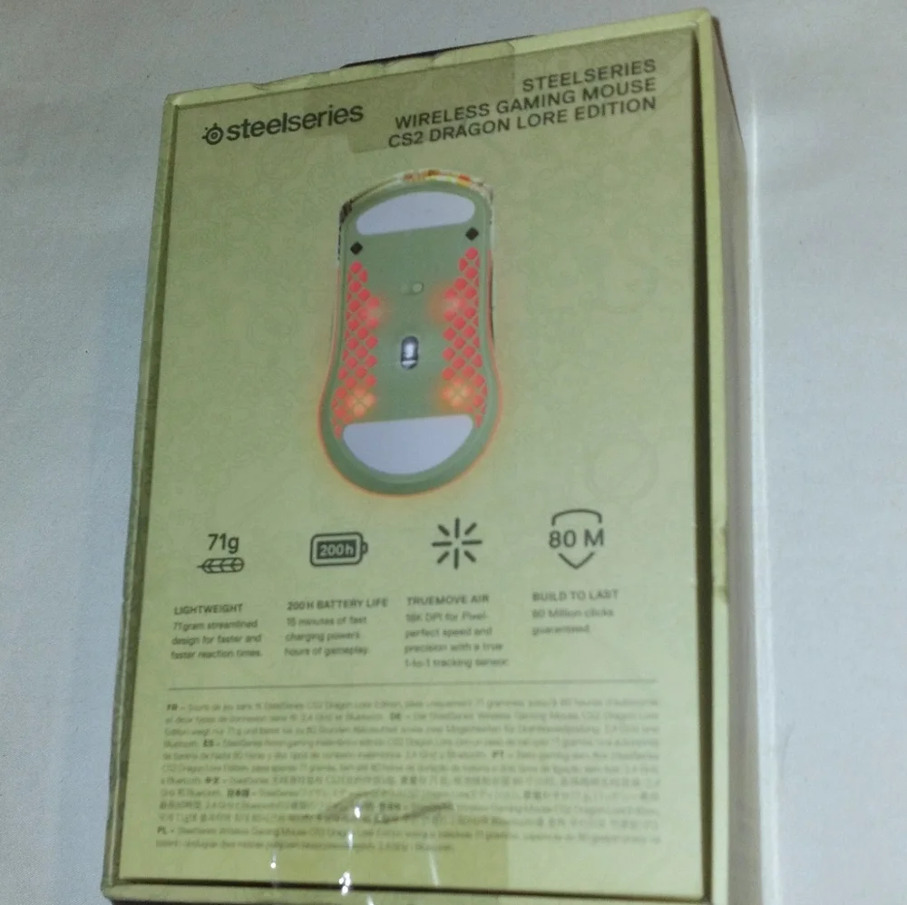 Steelseries CS Dragon Lore Limited Edition Wireless Gaming Mouse